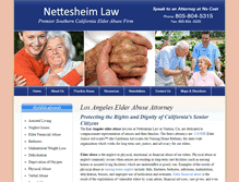 Tablet Screenshot of nettesheimlaw.com